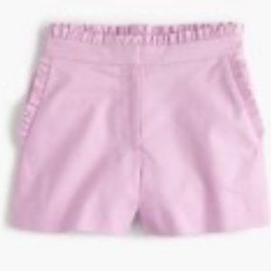 Jcrew! RUFFLED SHORT
Color: VIVID LILAC